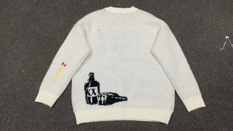 Nod to the Daring Mohair Sweater